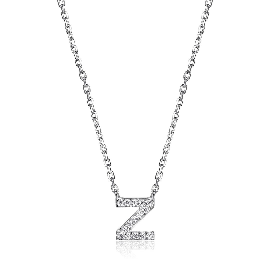 Reign Initial Necklace, Z