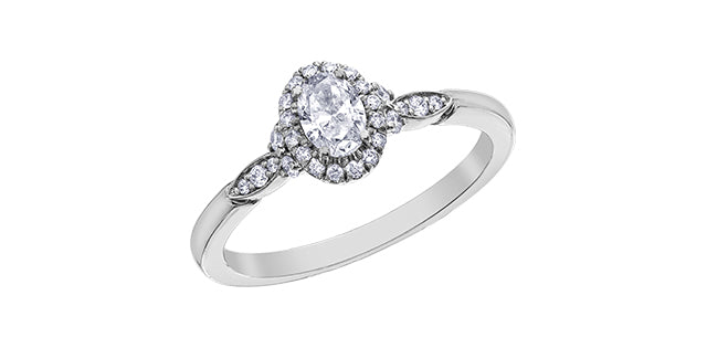 14K Engagement Ring