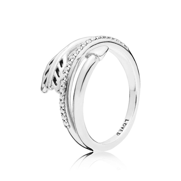 Pandora Wrap-Around Arrow Ring, size 6.0