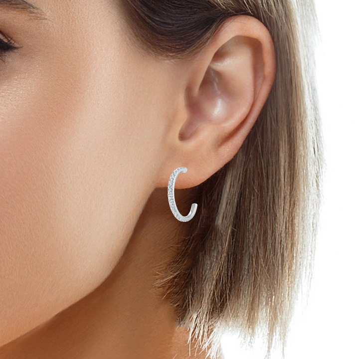 Italgem Steel 22mm open hoop e