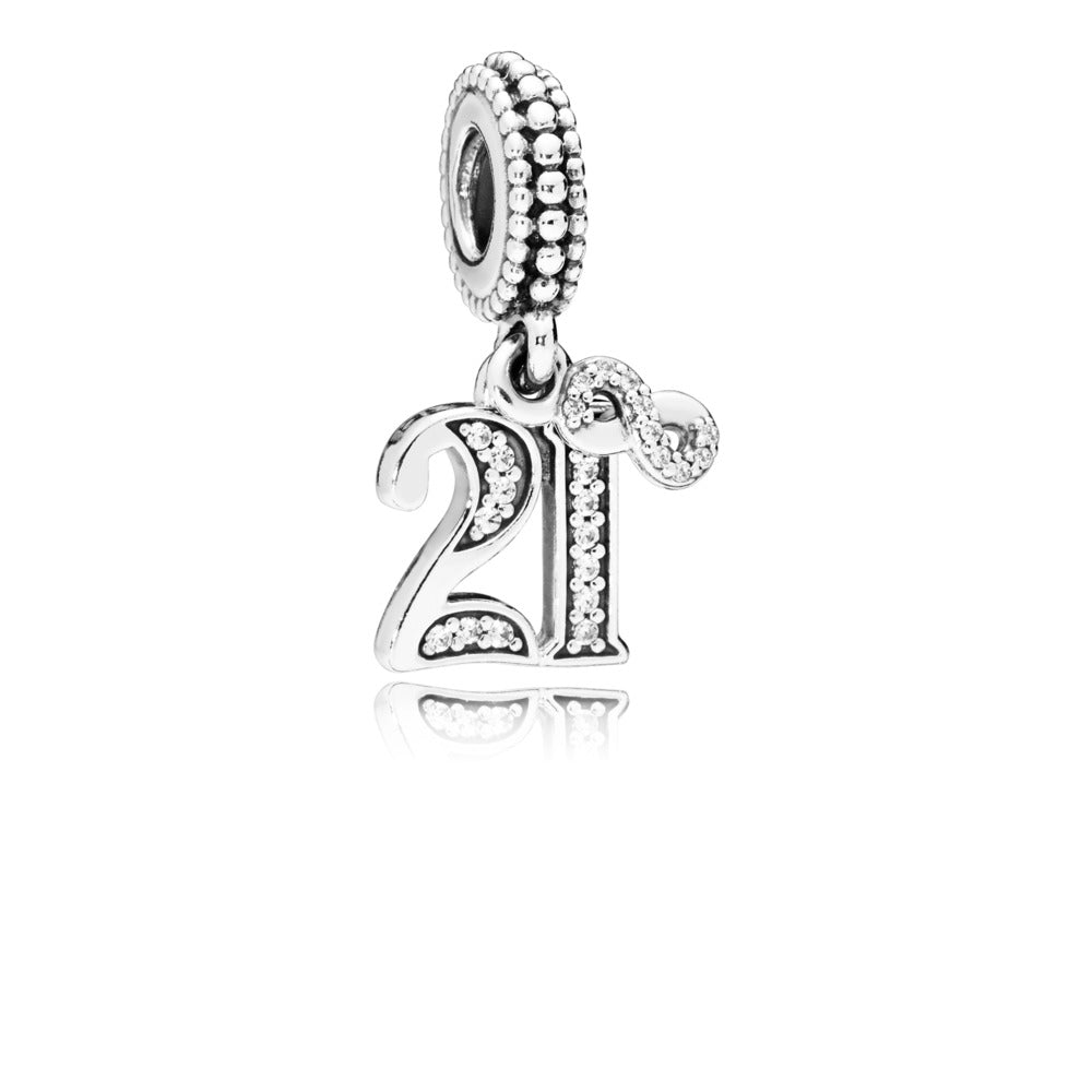 Pandora 21st Celebration Dangle Charm