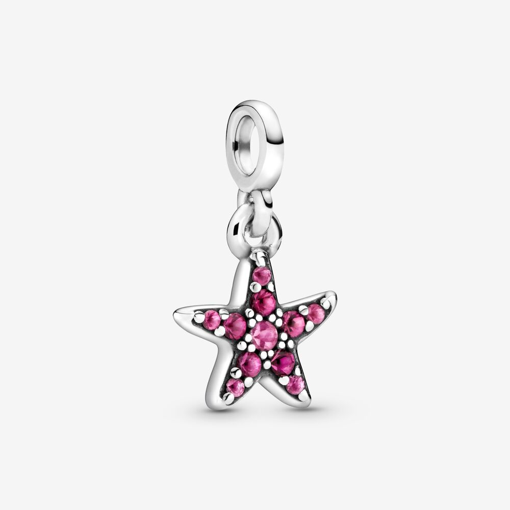 My Pink Starfish Dangle Charm