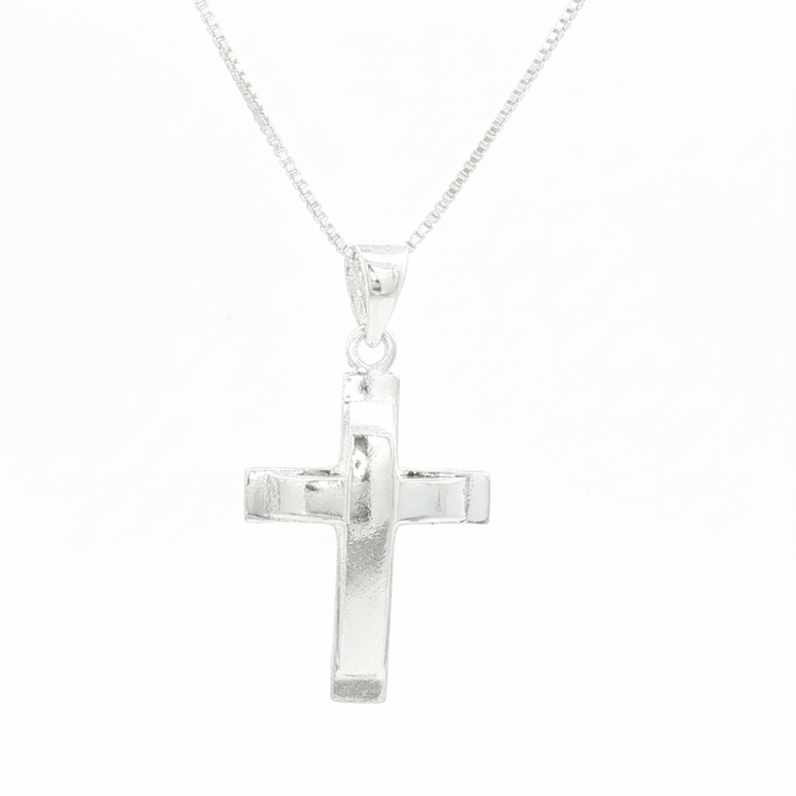 Raised Center Cross Pendant