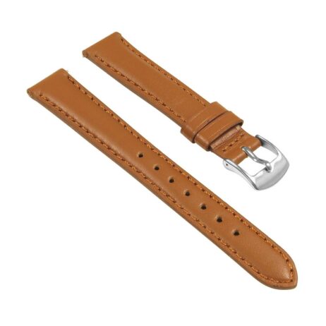 Tan Padded Classic Leather Strap