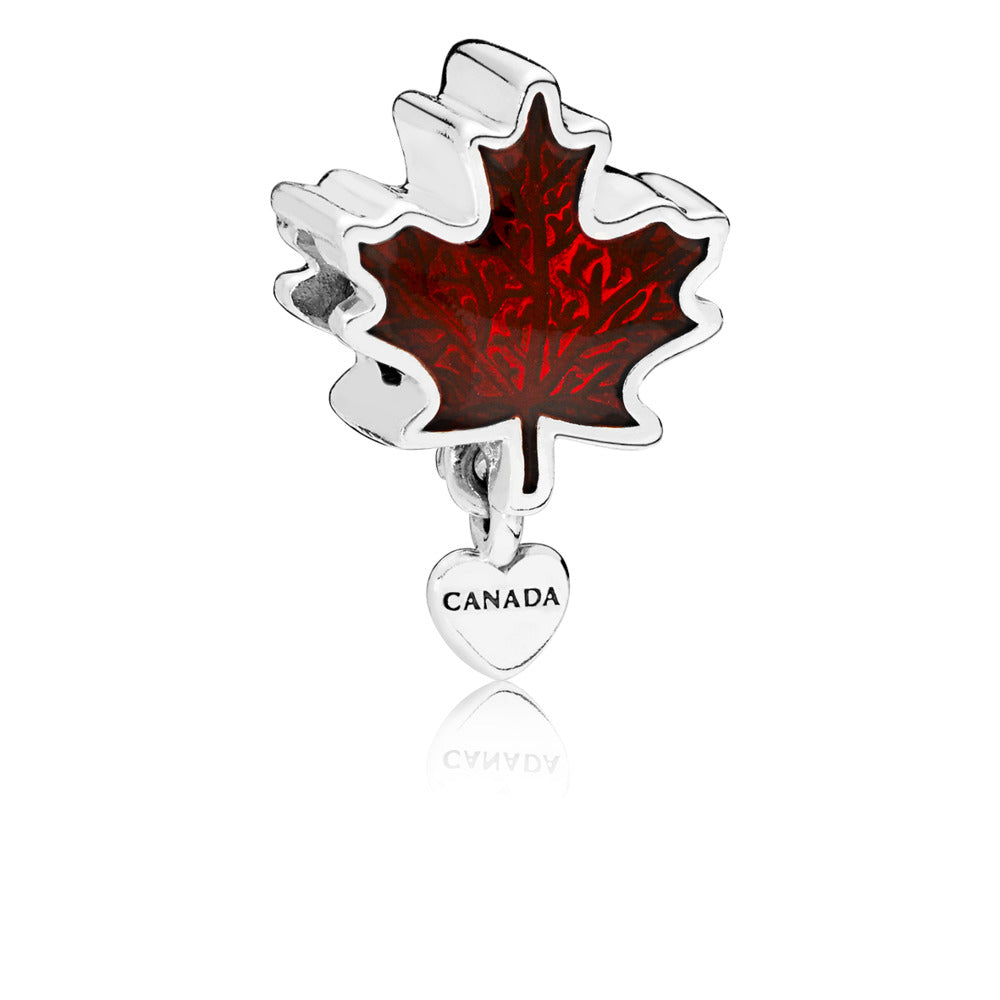 Pandora Canada Red Maple Leaf Charm