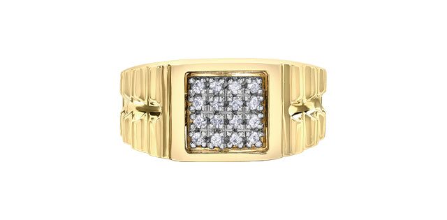 10K Diamond Fashion Ring 0.25TDW
