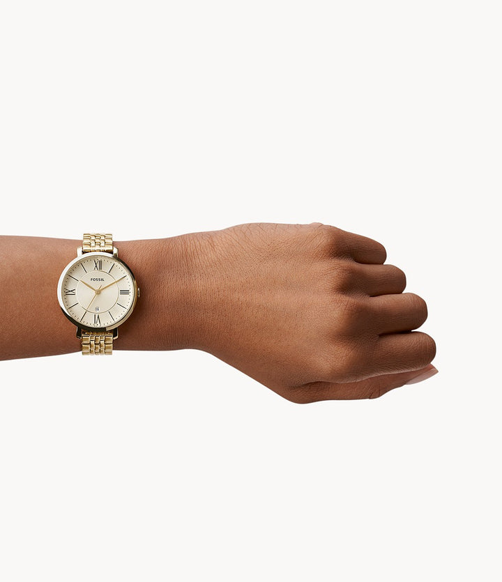 Fossil Jacqueline Gold-Tone Stainless Steel Watch