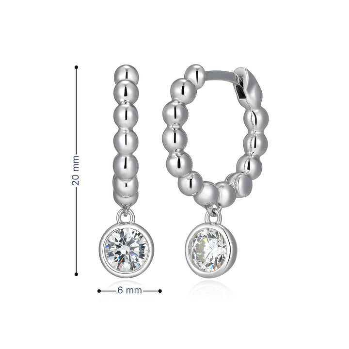 Reign rhodium-plated sterling