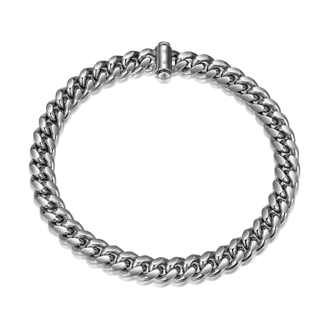 ETHOS Silver Curb Bracelet.