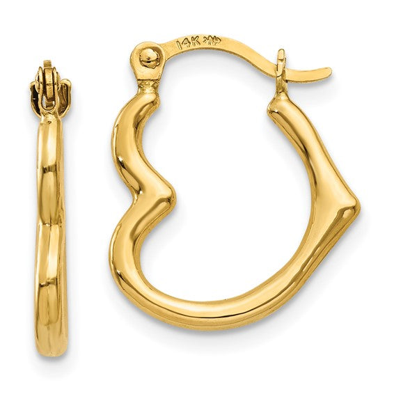 10 karat yellow gold 16 x 1.4