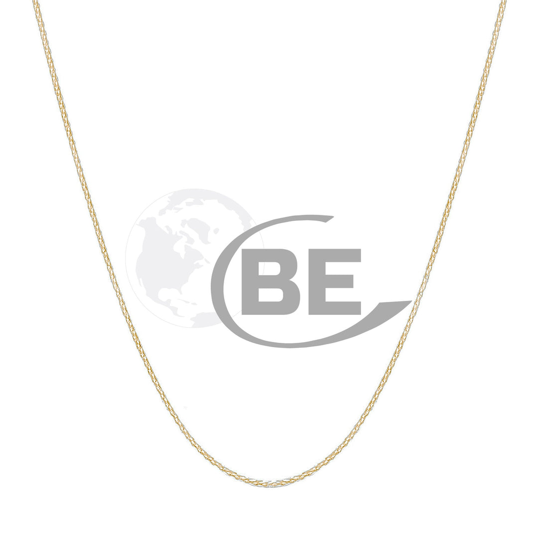 10 Karat Wheat Chain, 18 "