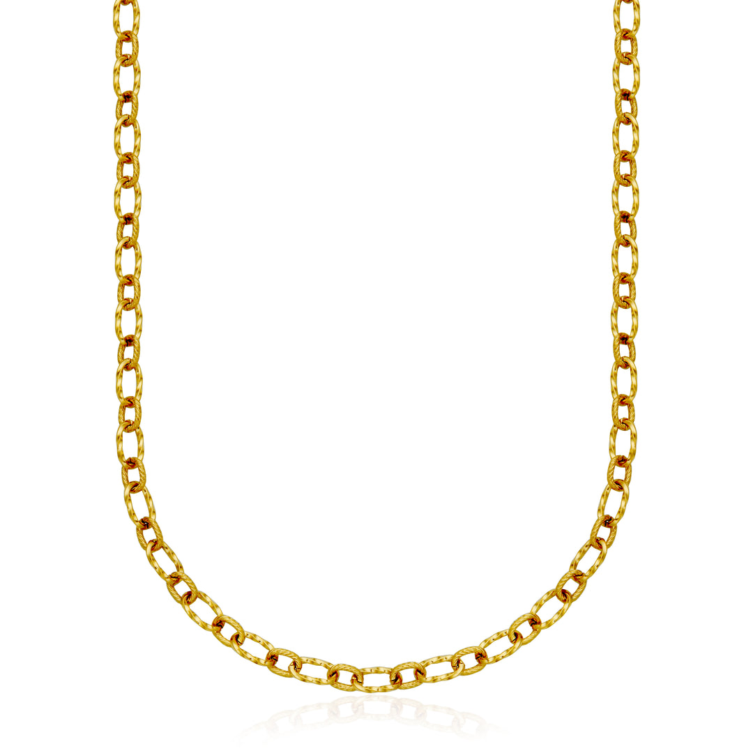 Steelx Oval Link Necklace