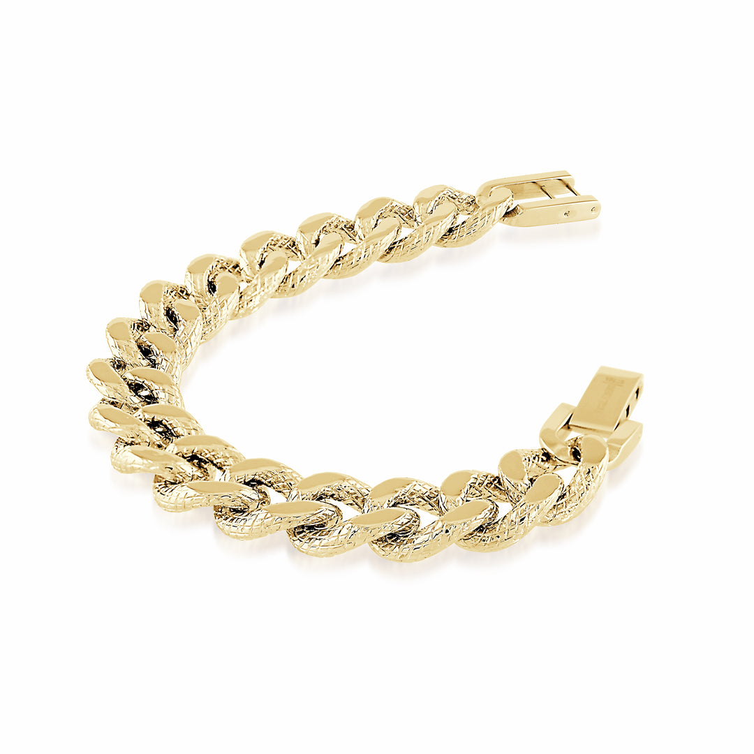 Italgem bracelet - yellow IP s