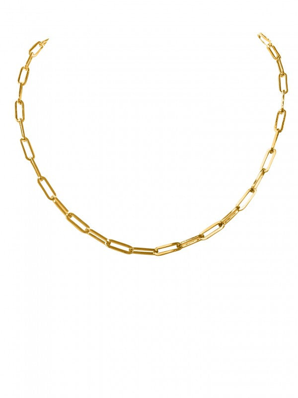 14k yellow gold 4.3mm paper cl