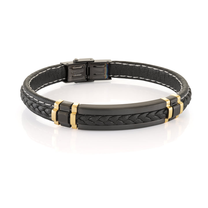 Italgem Steel black braided le