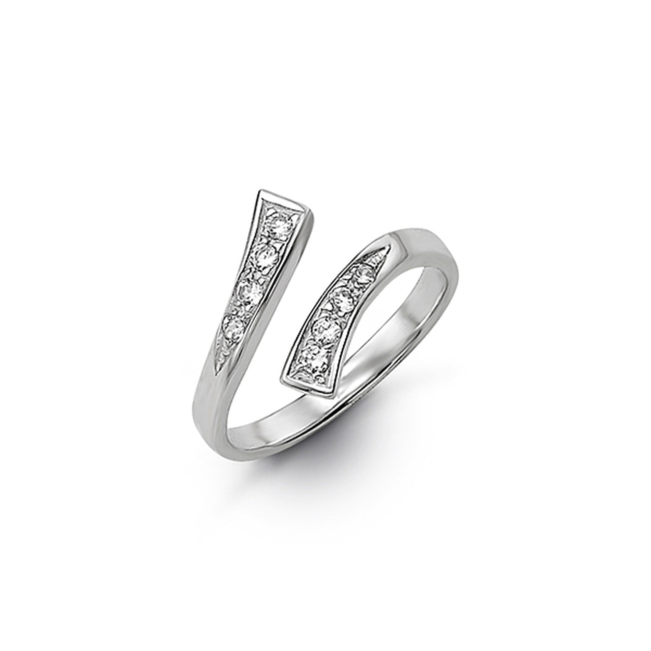 Bella 10K Pebbles Toe Ring