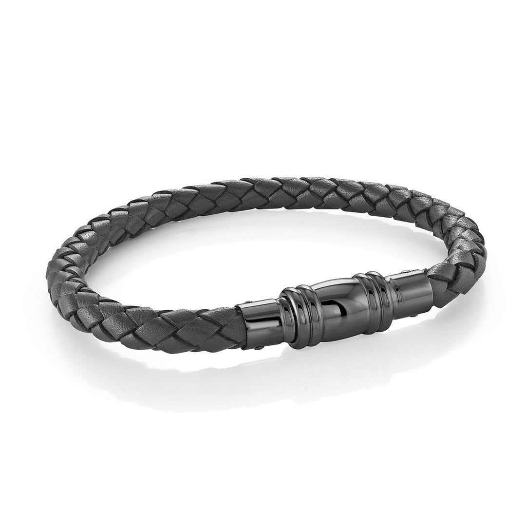 Italgem Steel black braided le