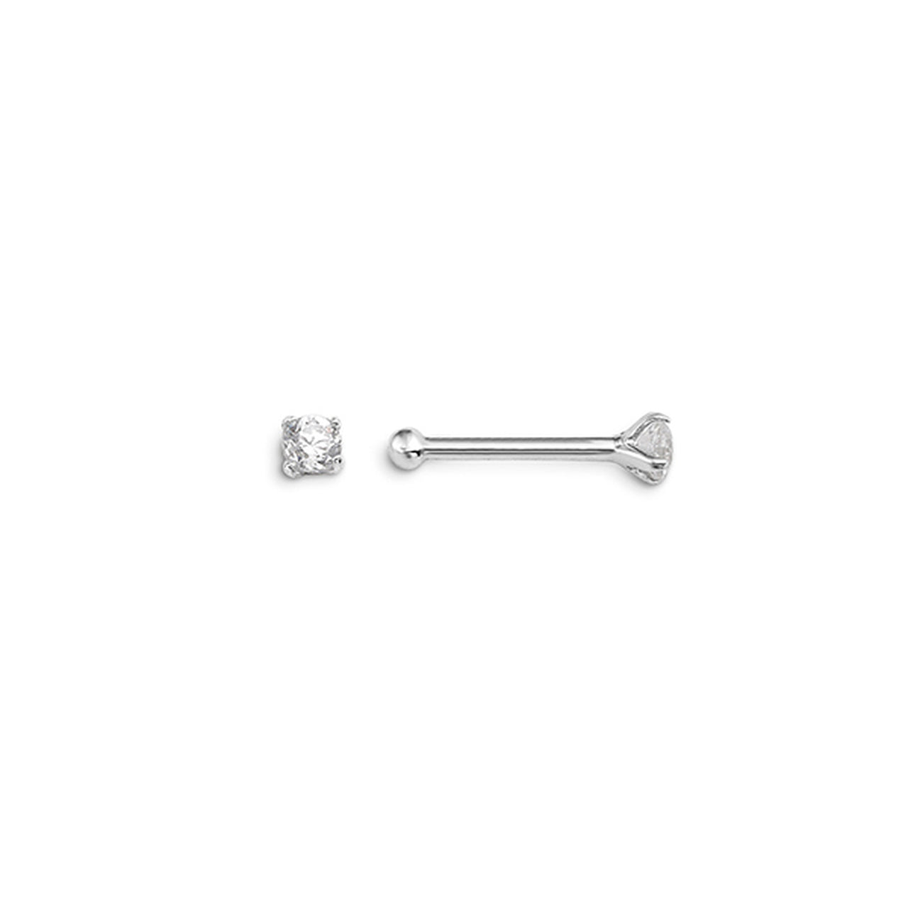 Bella Sparkles 14k white gold