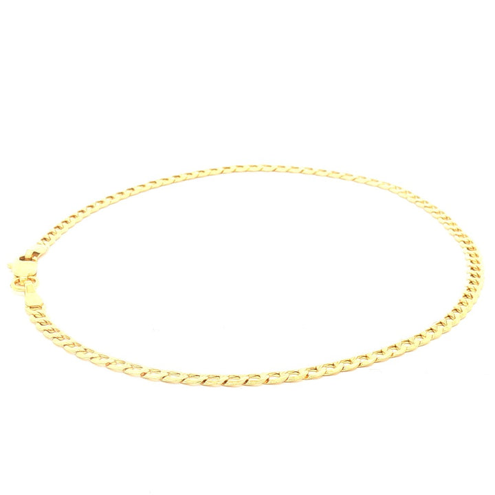 10k yellow gold 3.1mm semi sol