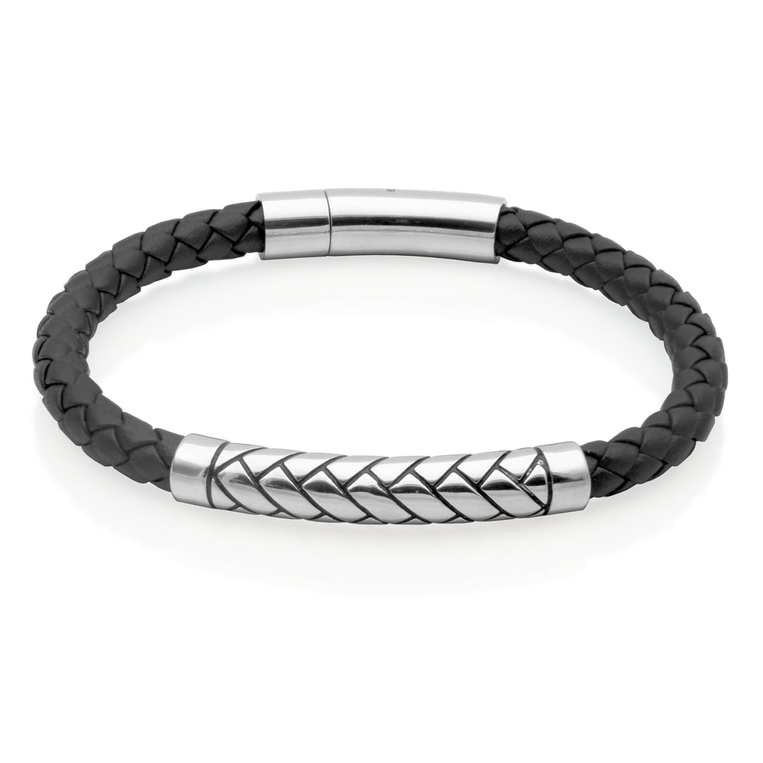 Steelx Leather Bracelet