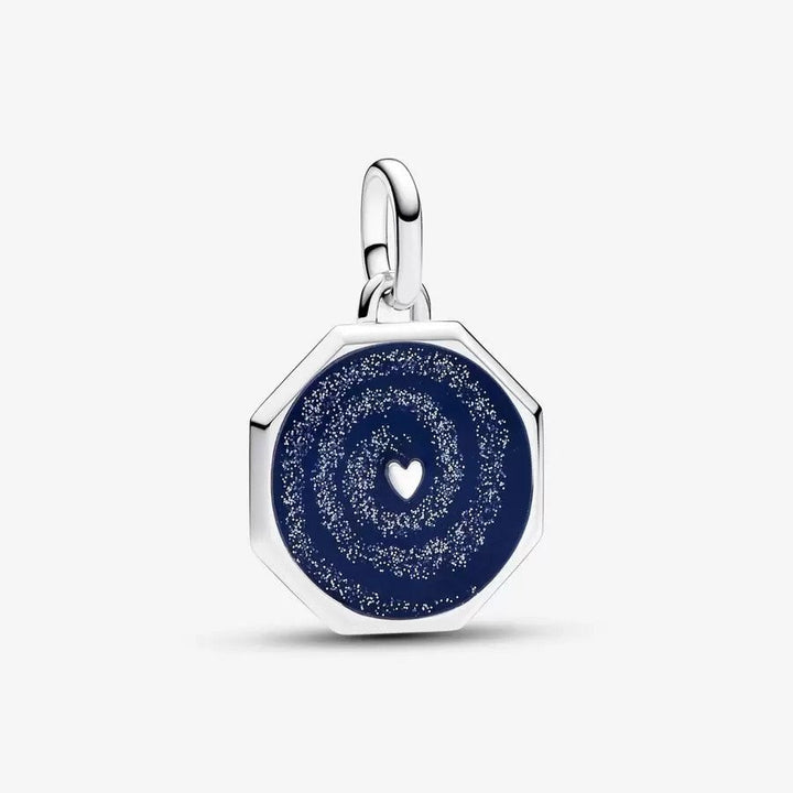 Pandora ME Galaxy Heart Medallion Charm
