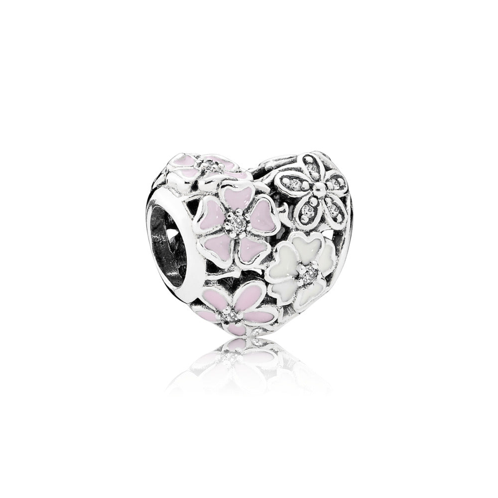 Pandora 925 Charm; Poetic Bloo