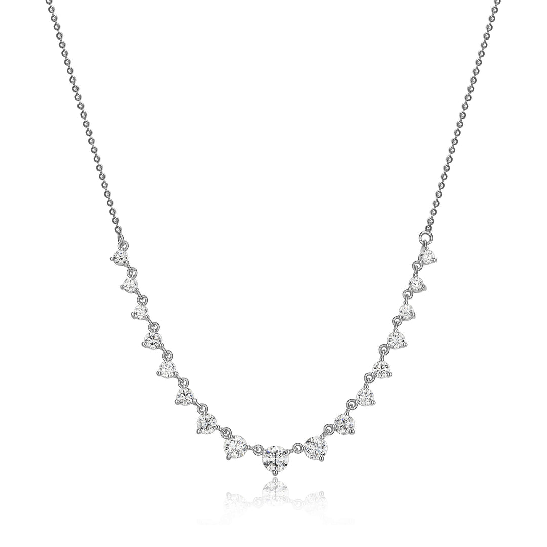 Reign rhodium-plated sterling