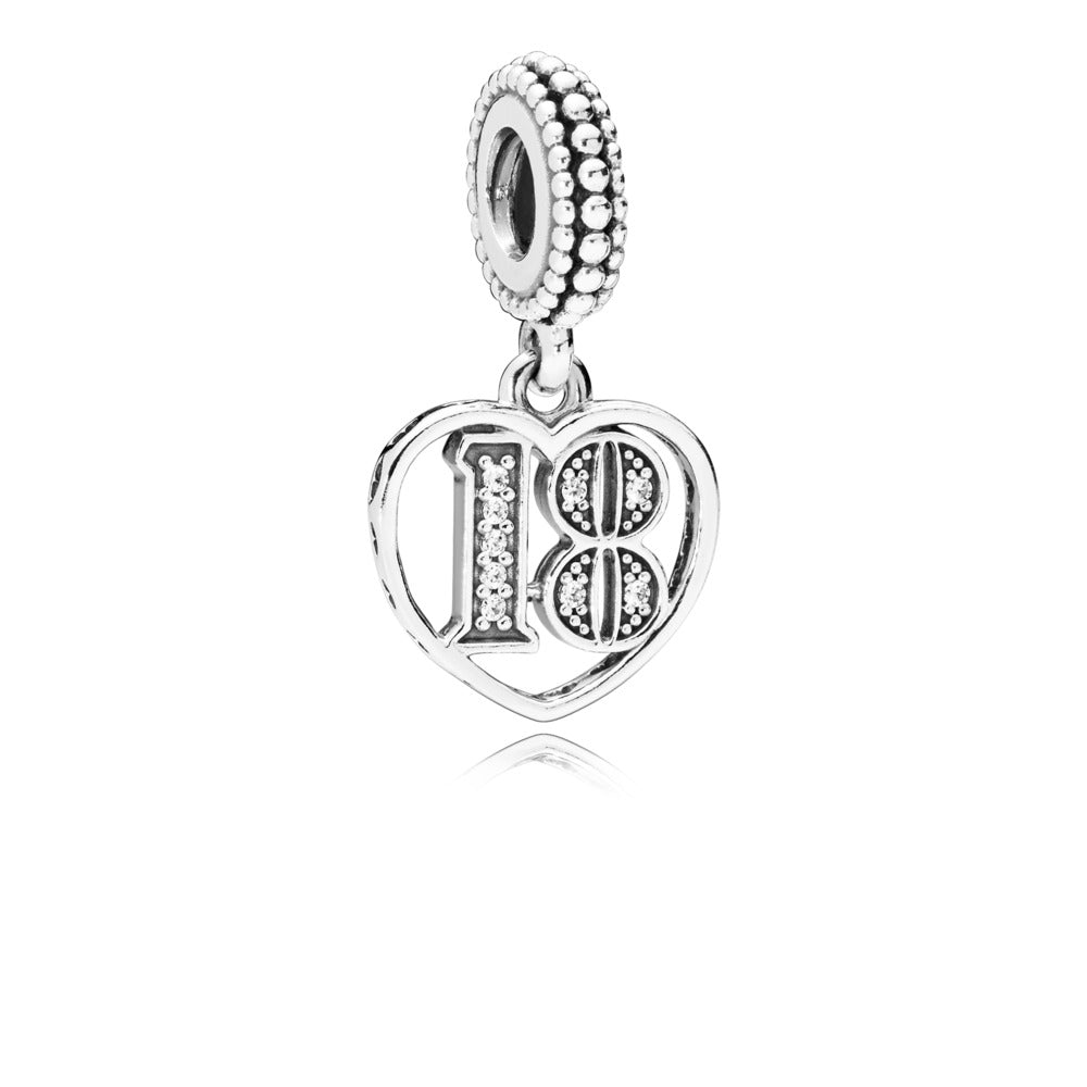 Pandora 18th Celebration Dangle Charm