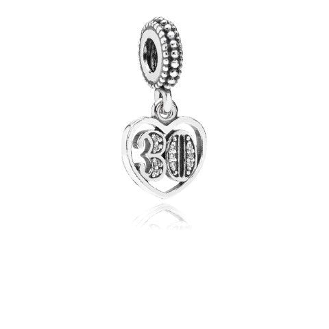 FINAL SALE- Pandora 30th Celebration Dangle Charm