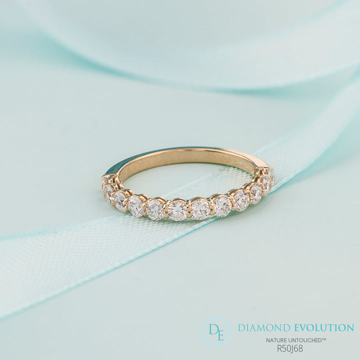 Diamond Evolution 14K Lab Grown Diamond Band, 1.00 TDW
