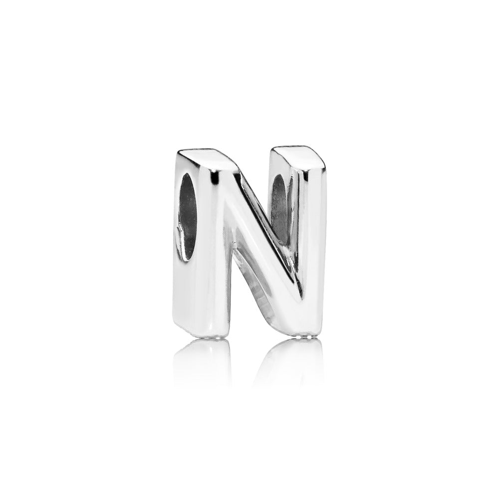 FINAL SALE- Pandora Letter N Alphabet Charm