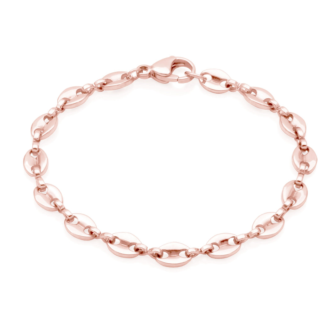 STEELX rose tone mariner bracelet
