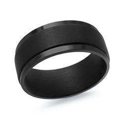 Malo Black Tantalum Ring, size 10