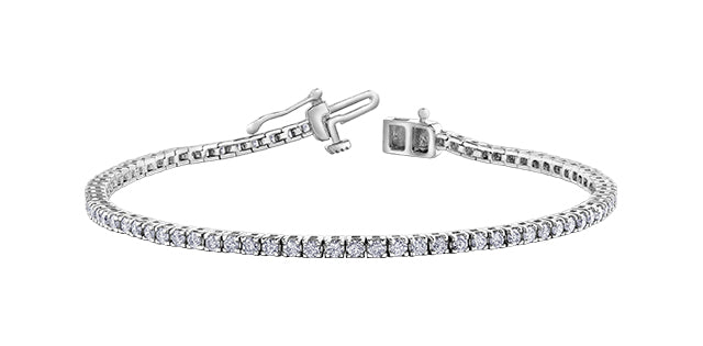 Diamond Envy 10K Diamond Tennis Bracelet, 3.00 TDW