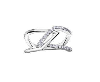 10K Diamond Fashion Ring.