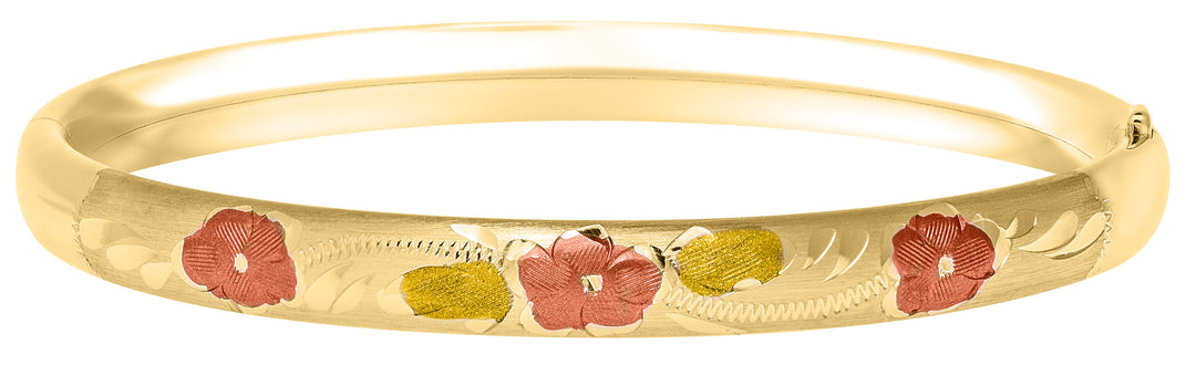 14K Gold Filled Child's Bangle Bracelet