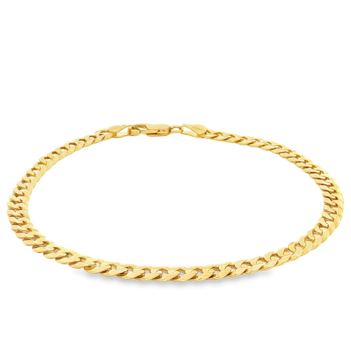 10k yellow gold 4.6mm concave