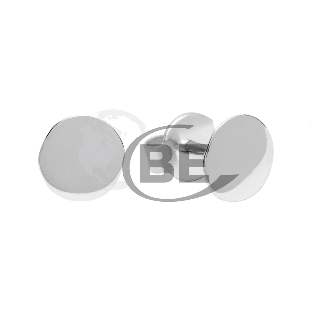 10K Disc Earrings