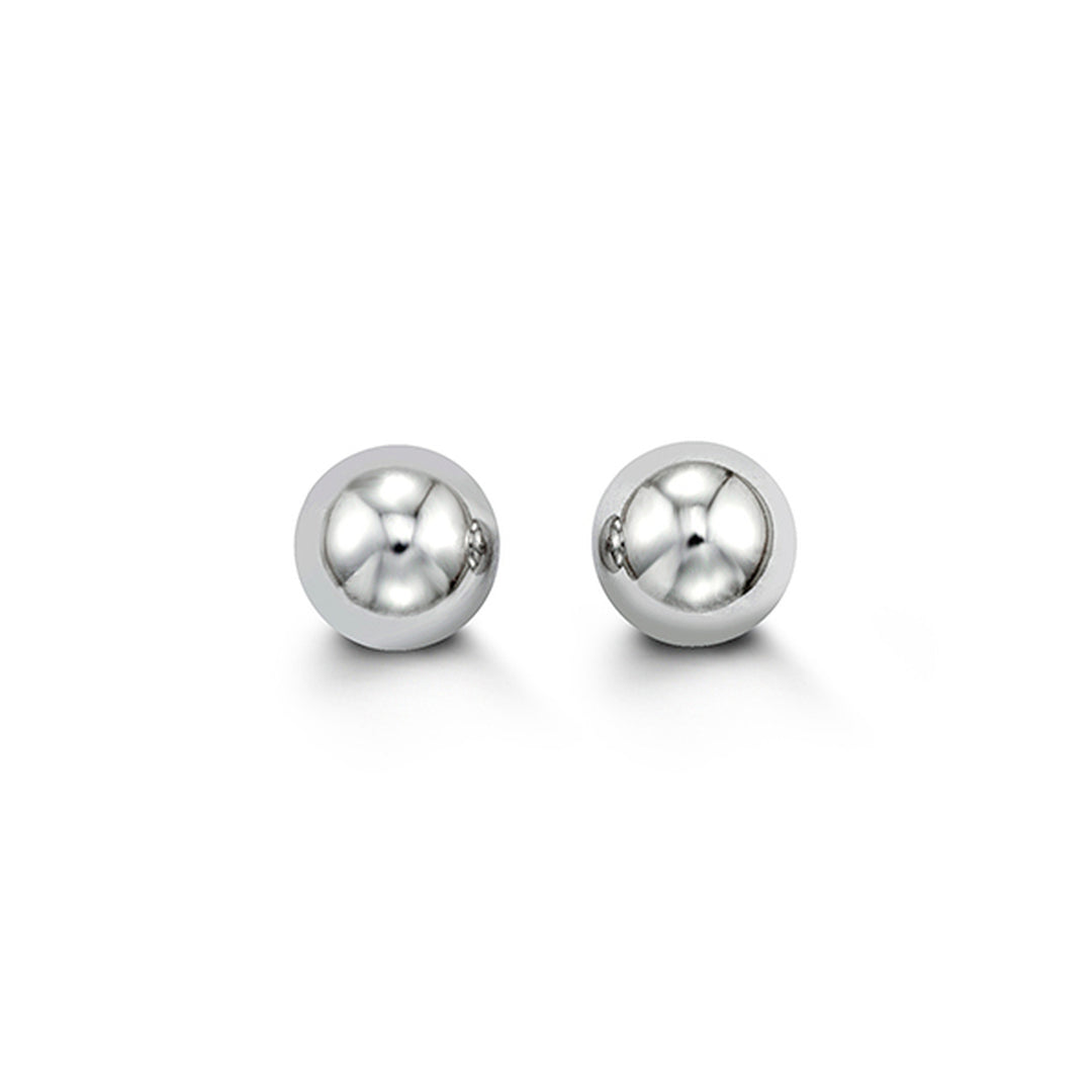 14K 7MM Ball Stud Earrings