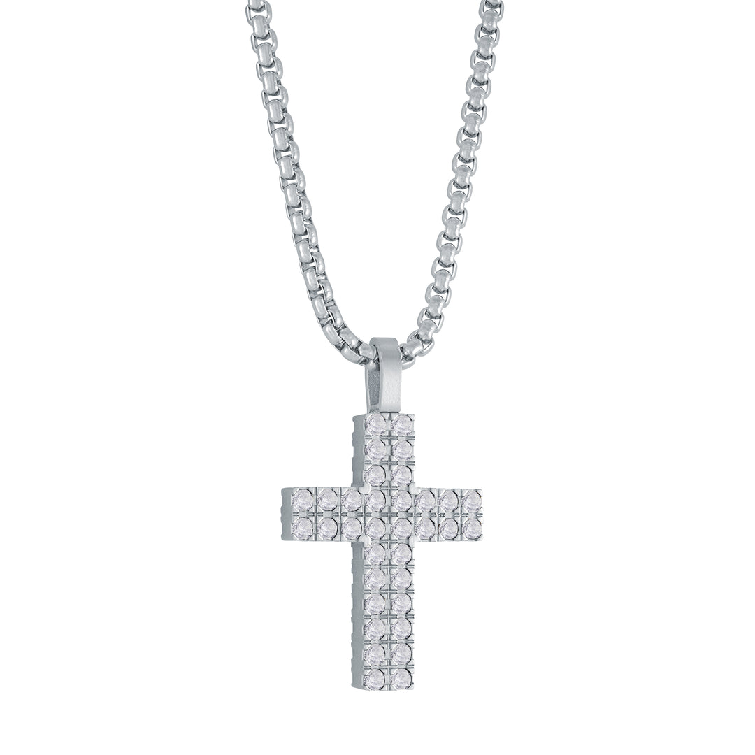 Italgem Reversible Cross Necklace
