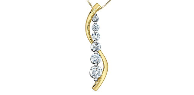 10k yellow gold 1.0ct Lab Grow