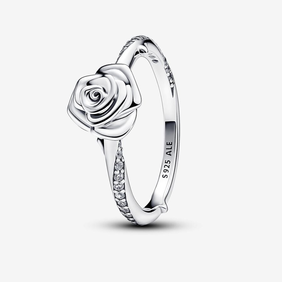 Pandora Rose in Bloom Ring, Size 7
