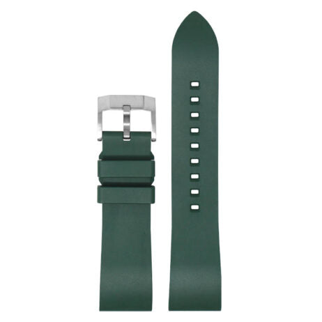 Smooth KFM Rubber strap green