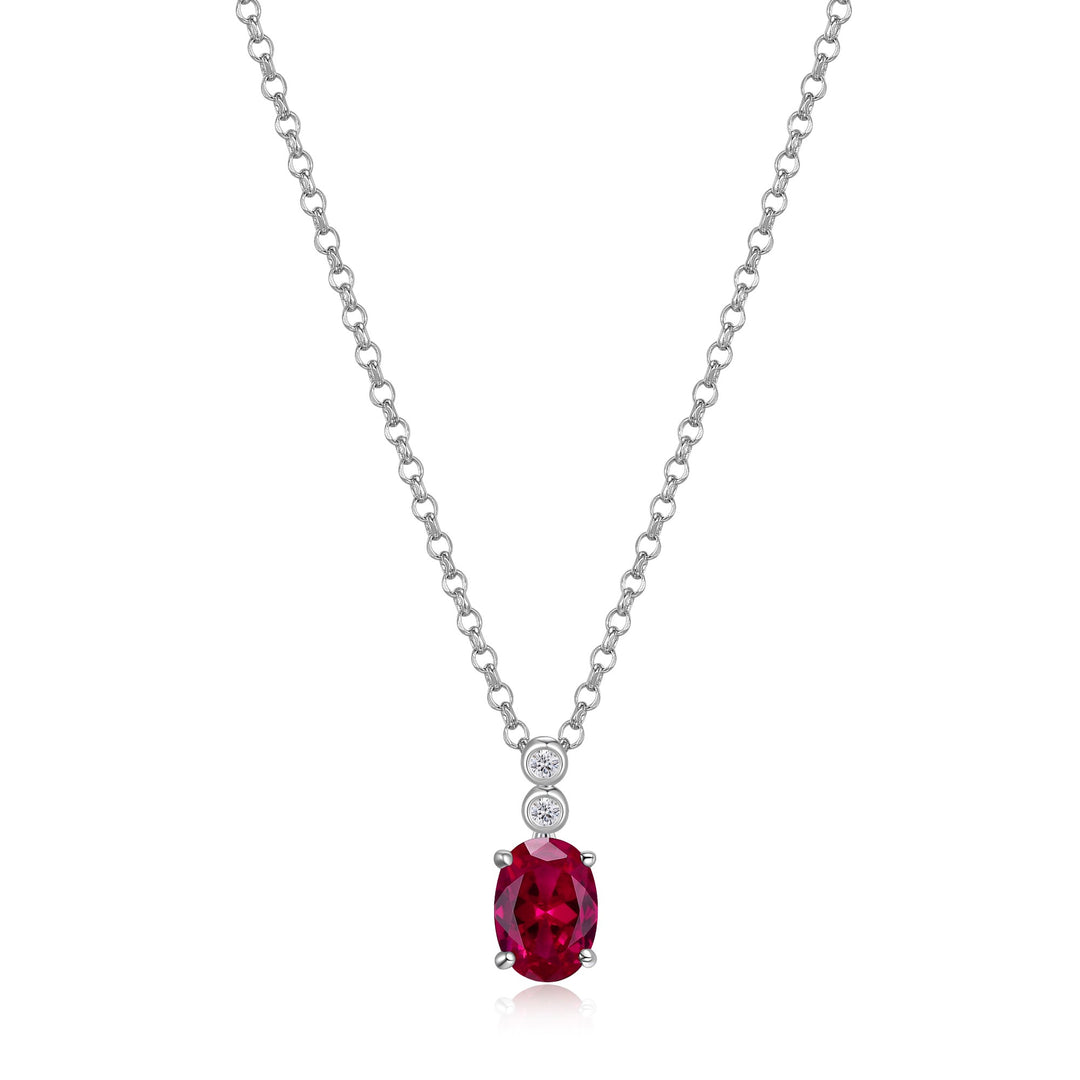 ELLE Ruby & Diamond Necklace