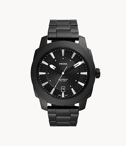 Stainless Steel Black Watch
