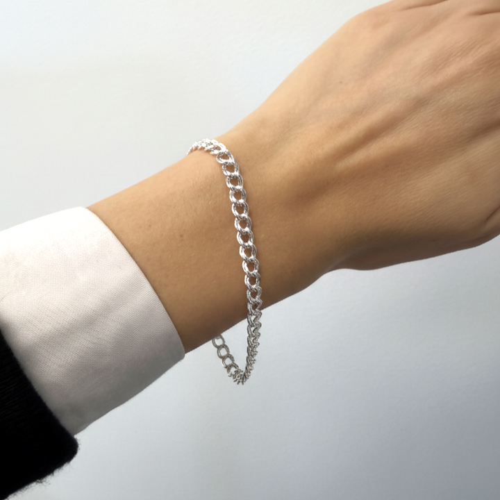 Silver Bracelet, 7.25"