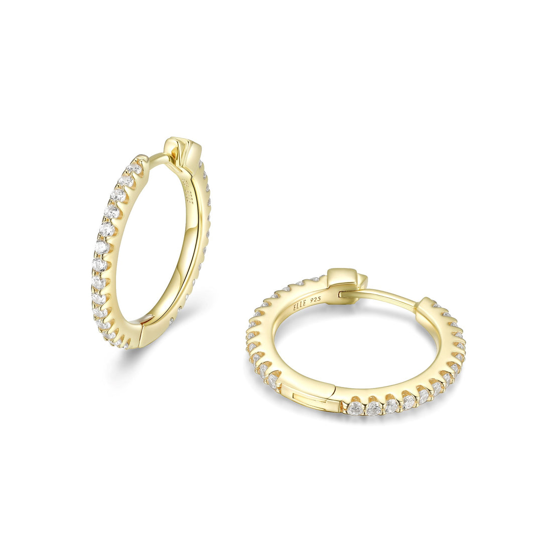 ELLE "Stardust" Hoop Earrings