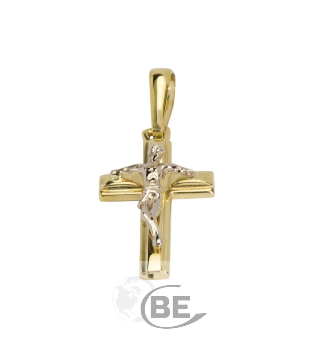 10K Crucifix Cross Pendant