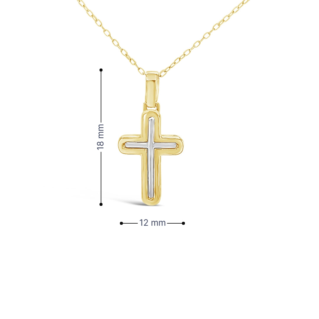 10K Cross Pendant