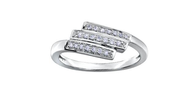 10k white gold diamond band 0.
